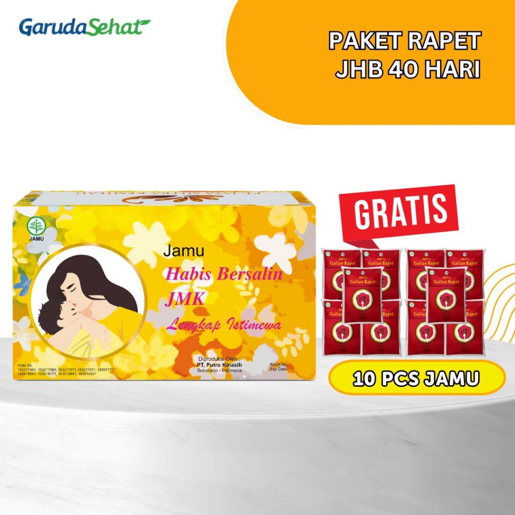 

PAKET RAPET JAMU HABIS BERSALIN 40 HARI