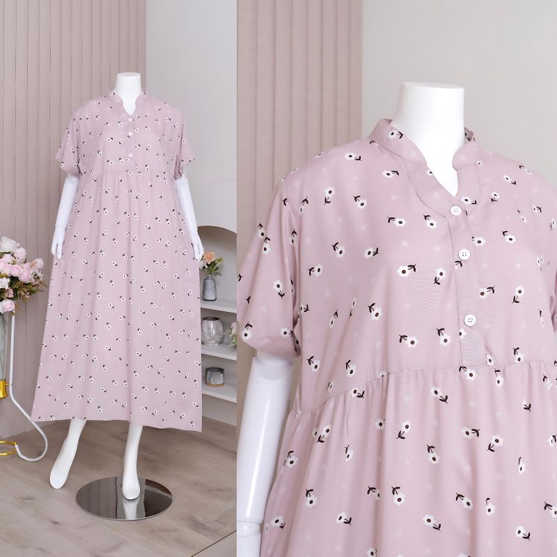 Chayra Homedress BUTSANA.ID Daster Rayon Premium Panjang Semata kaki Daster jumbo, daster remaja