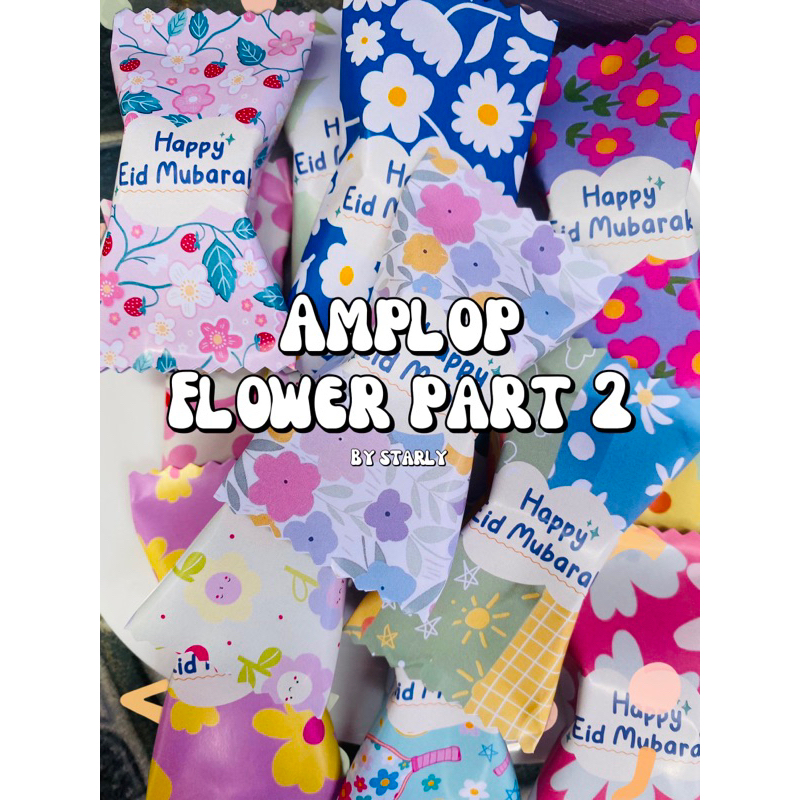 

STARLY - ISI 15pc FLOWER 2AMPLOP PERMEN 2025 AMPLOP PERMEN FLOWER 1 AMPLOP PERMEN AMPLOP LEBARAN AMPLOP IDUL FITRI AMPLOP UNIK AMPLOP LUCU