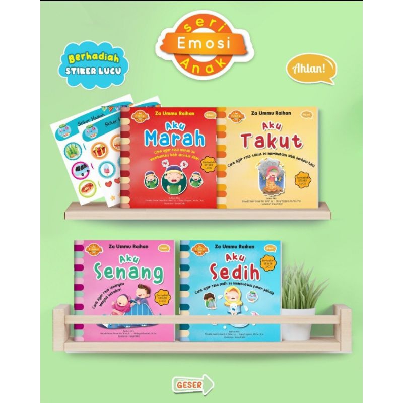 Buku Seri Emosi Ahlan
