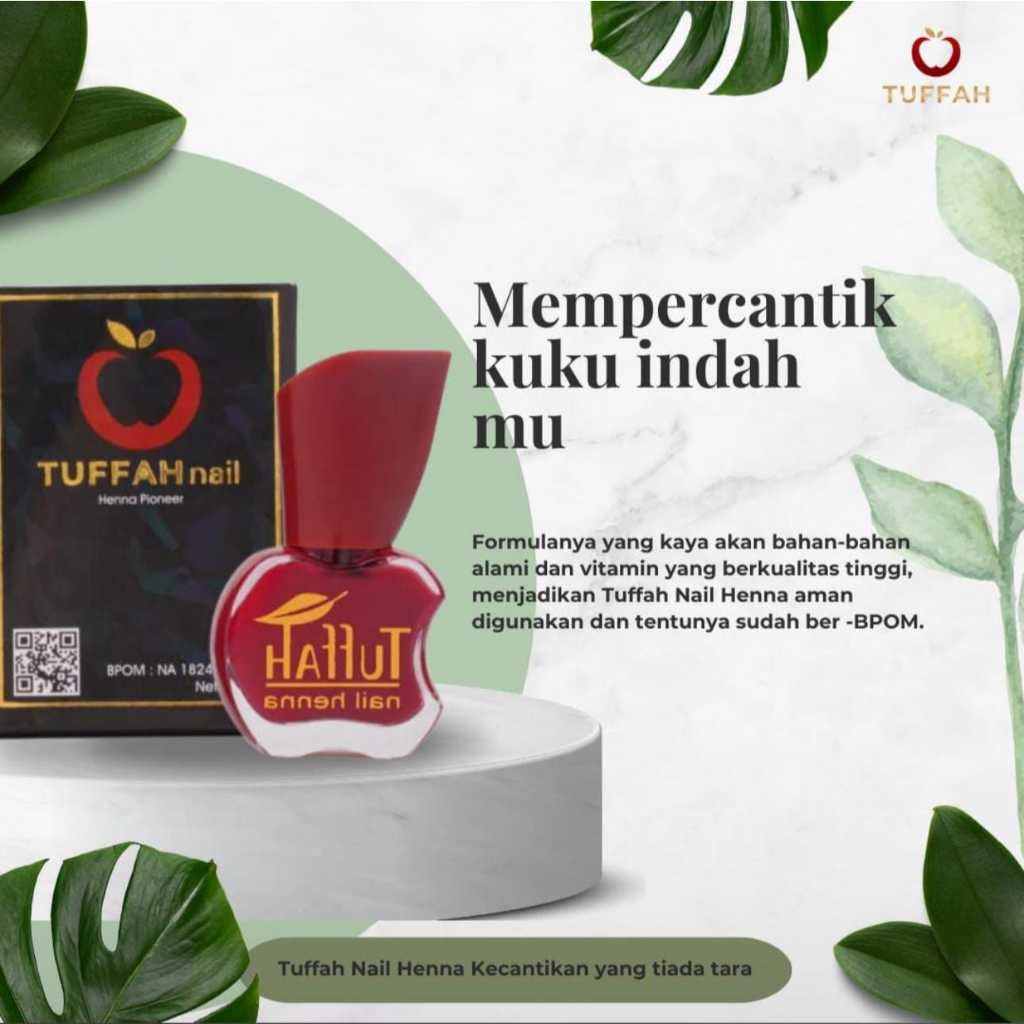 HENNA TUFFAH/ TUFFAH NAIL HENNA /KOSMETIK HENNA