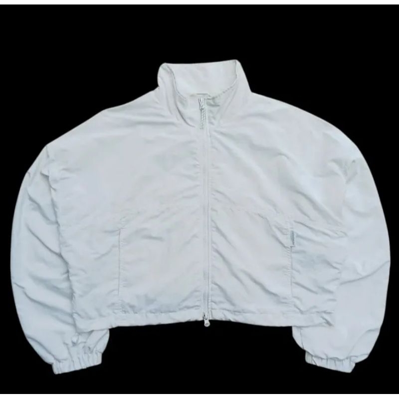 SPAO crop women windbreaker running jacket size M oversize (P51xL62)