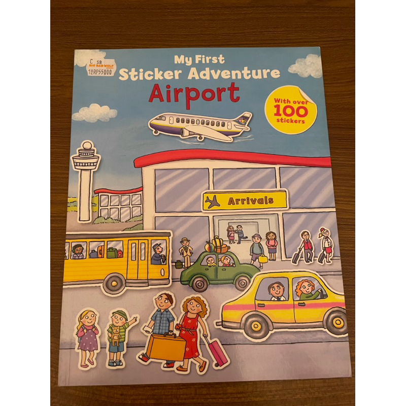 Airport book for children / children story book / buku cerita anak / buku bbw sale / buku bbw murah