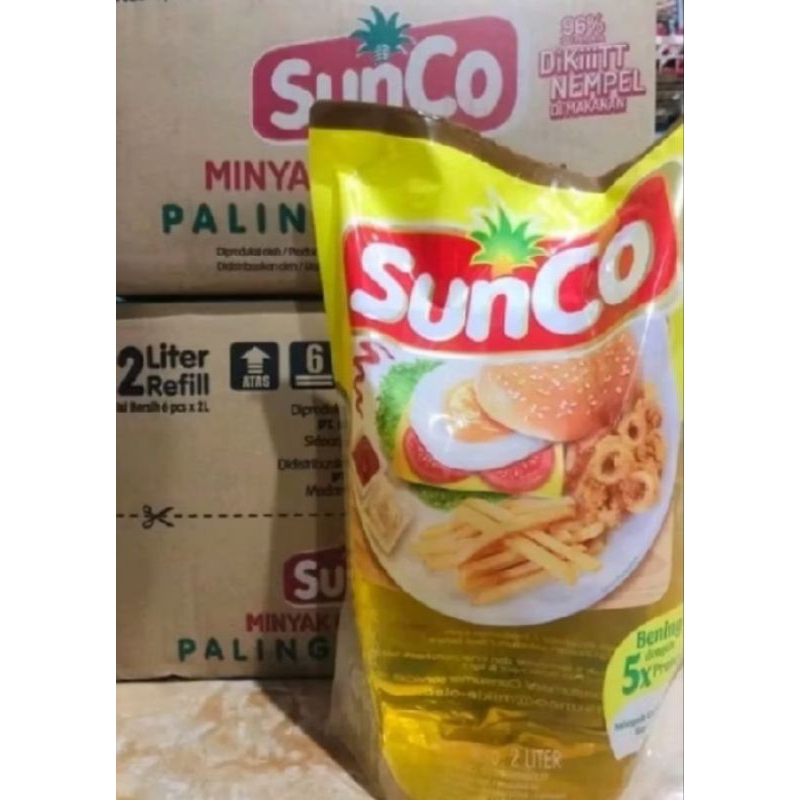 

Minyak Sunco kemasan 2ltr x 4pcs