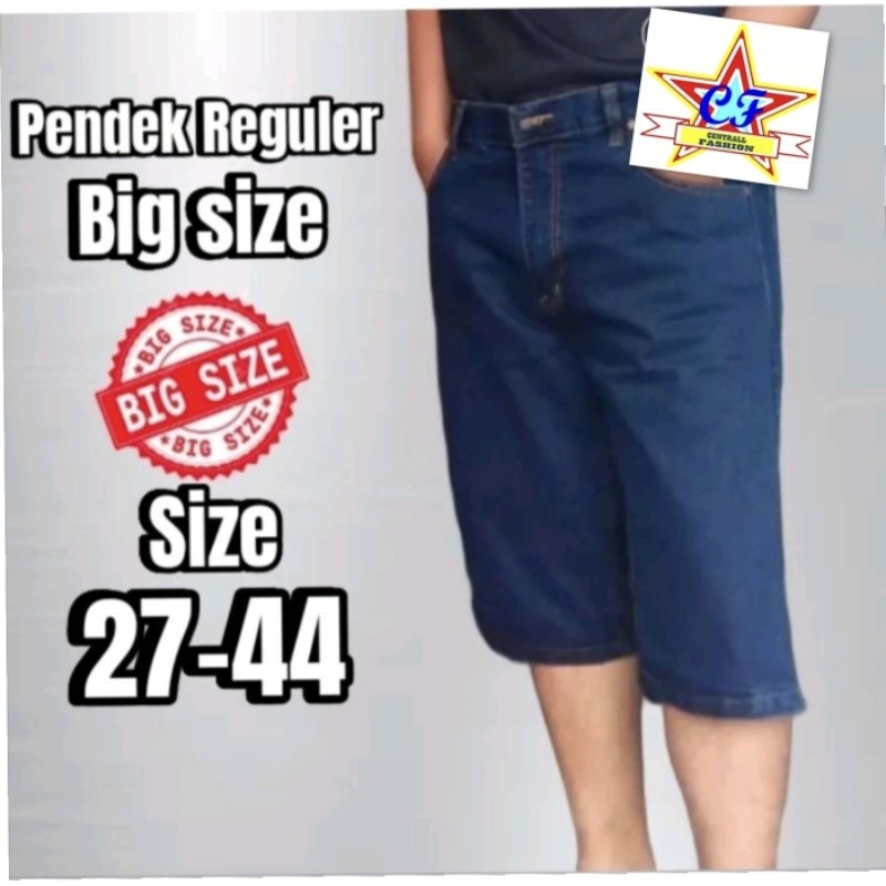 jeans BIG SIZE jumbo pendek pria murah CELANA levis PENDEK JEANS PRIA REGULER/CELANA JEANS DENIM/CEL