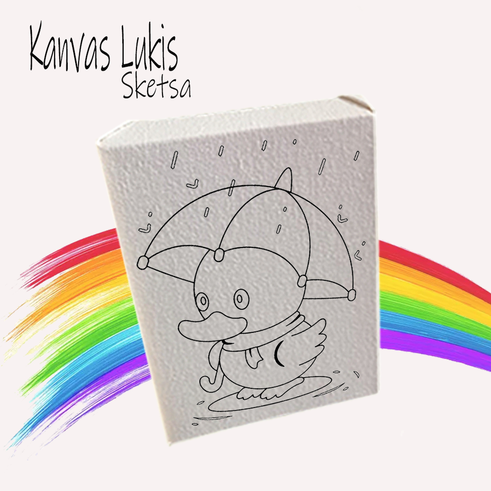 

Kanvas Lukis Sketsa Bebek Size Bervariasi