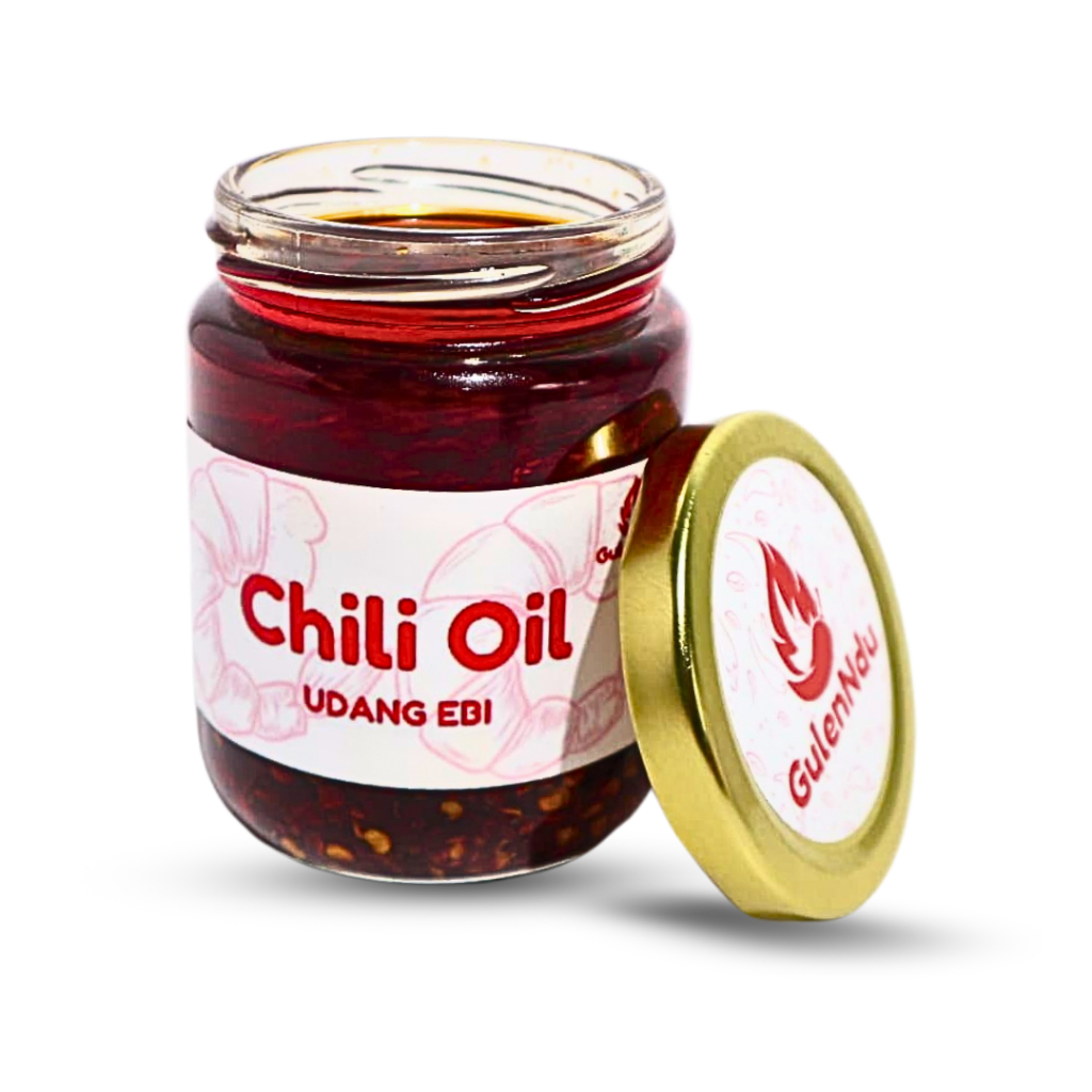 

GulenNdu - Chili Oil 200Gram Botol Kaca Premium Higienis Sambal Serbaguna BIsa Instan COD Medan