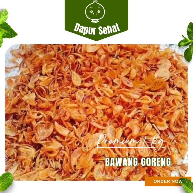 

BAWANG GORENG 1 KG / Bawang Merah Goreng Nganjuk No campuran