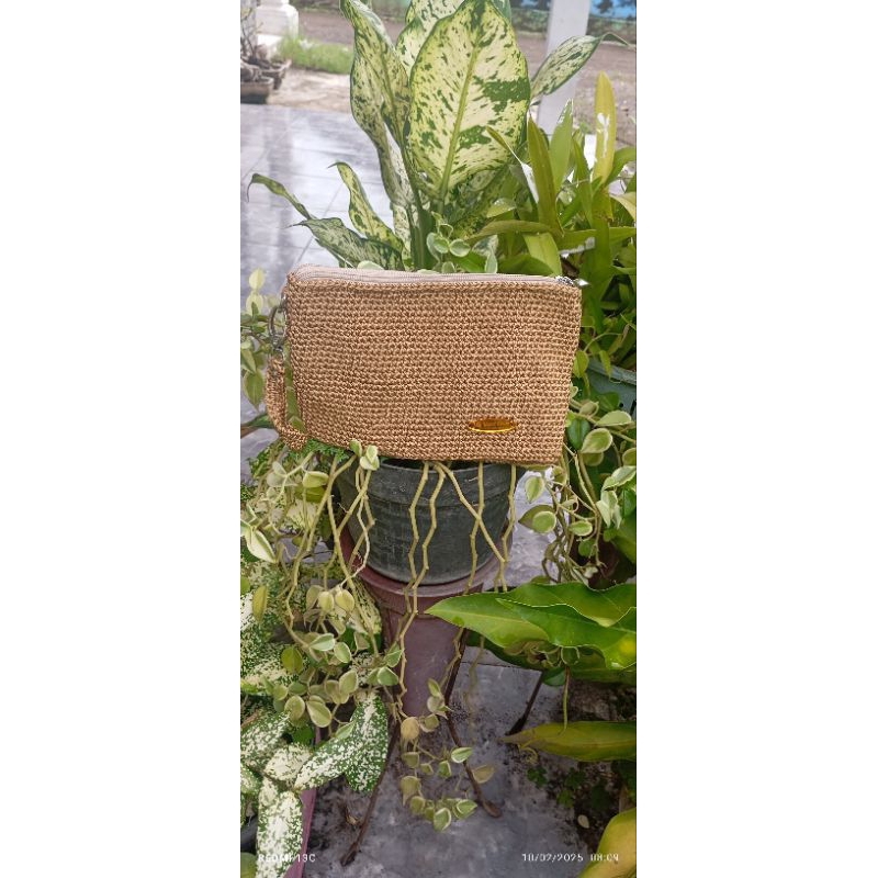 dompet rajut 2ruang, dompet rajut, dompet polos, dompet hp, dompet rajut hp, dompet selendang rajut