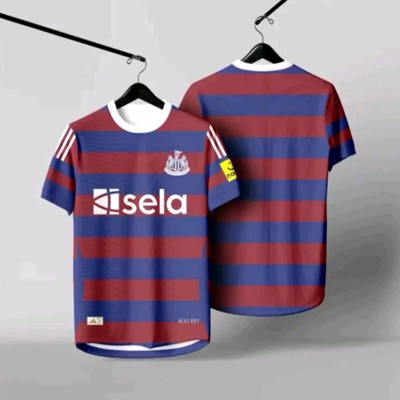 Jersey Newcastle Away Full printing free nickname