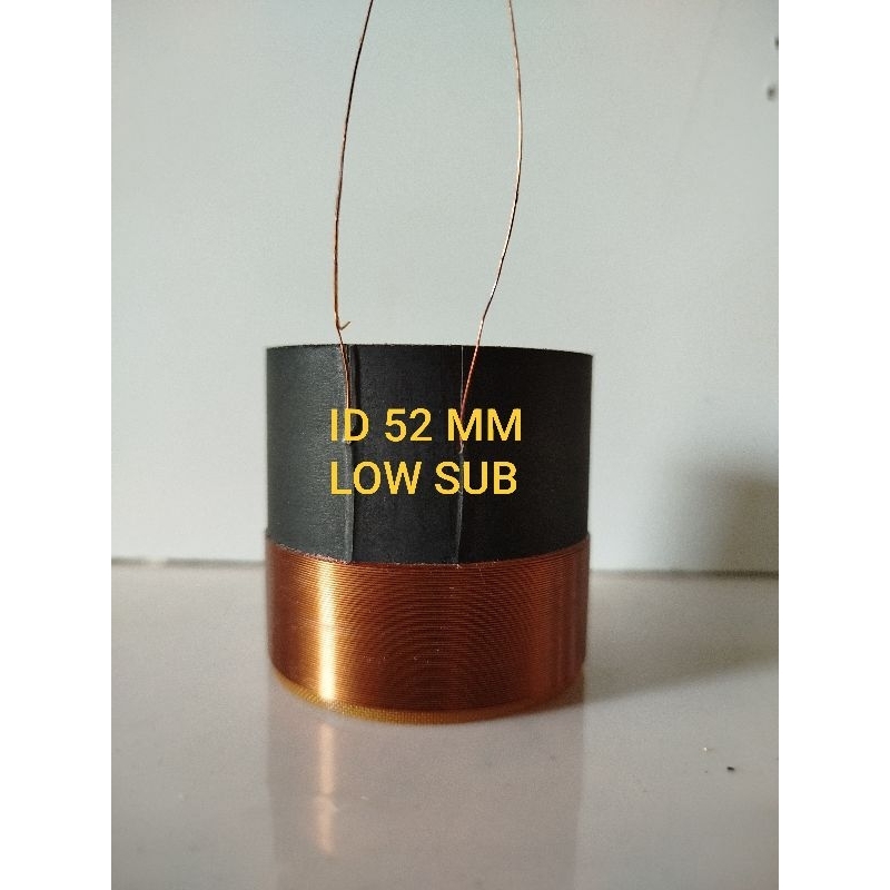 spul spol spoel voice speaker Id 52 mm low sub