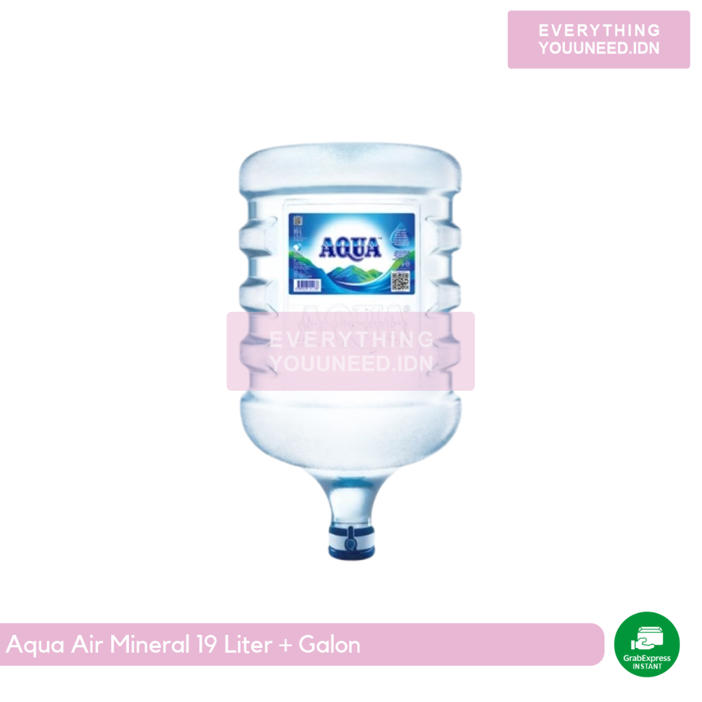 

AQUA Air Mineral 19 Liter (Air + Galon)