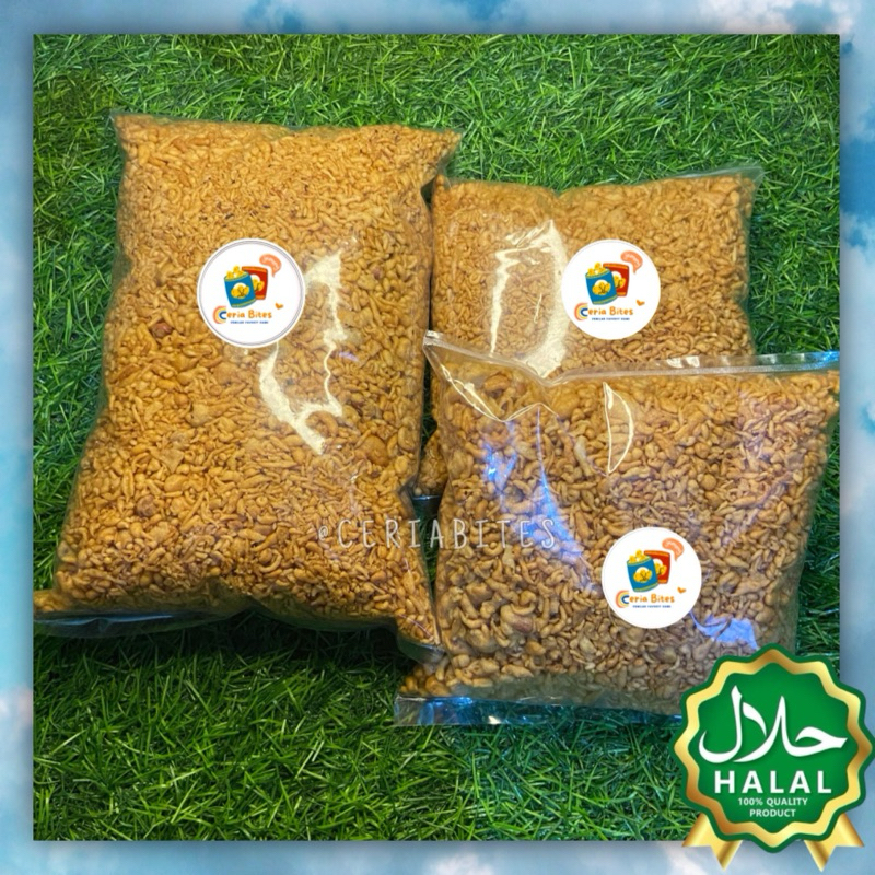 

KREMESAN KILOAN/ KREMESAN PREMIUM/ KREMESAN GURIH RENYAH/ KREMESAN KACANG/ HALAL