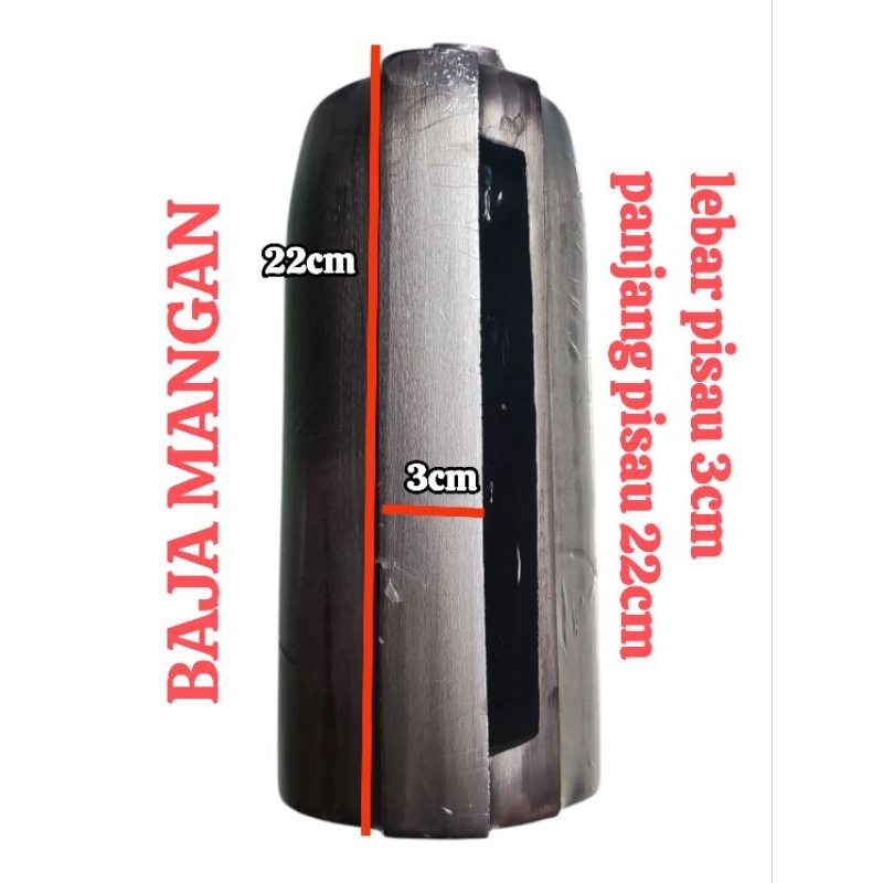 Milling Miling n70 baja mangan lurus