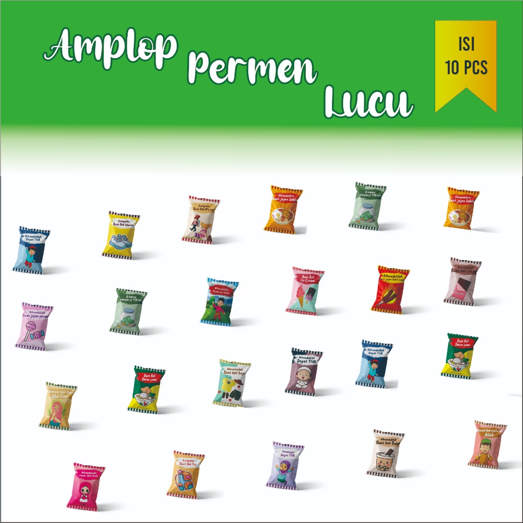 

(10 PCS) Amplop Permen Lucu, Amplop Permen Muslim, Amplop Lebaran Permen, Amplop Bentuk Permen, Amplop Lebaran Snack Permen, Amplop Permen Snack, Amplop Lebaran Snack Bentuk Permen, Amplop Lebaran Permen, Amplop Permen Lebaran, Amplop Permen Snack