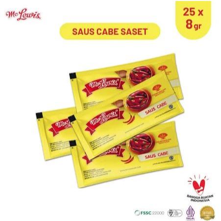 

Mc Lewis Value - Chili Sauce 200gr (25 Sachet)