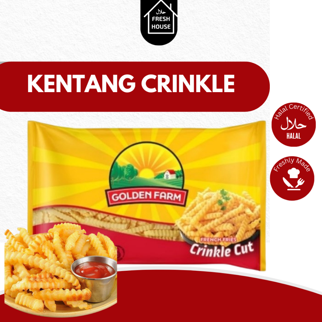 

KENTANG GORENG CRINKLE GOLDEN FARM 500GR/1KG