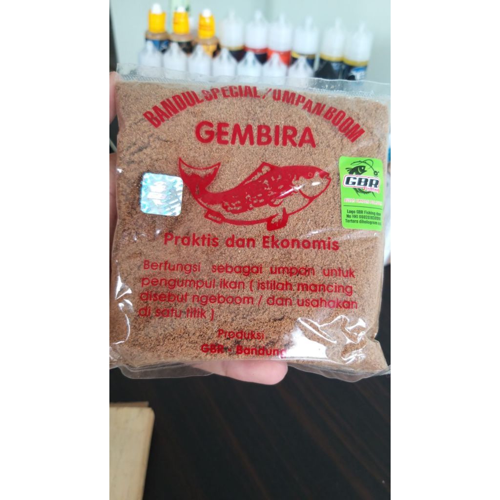 Pelet Bandul Untuk Pengumpul Bom Ikan Nila Mas Lele Bawal Patin GBR Gembira