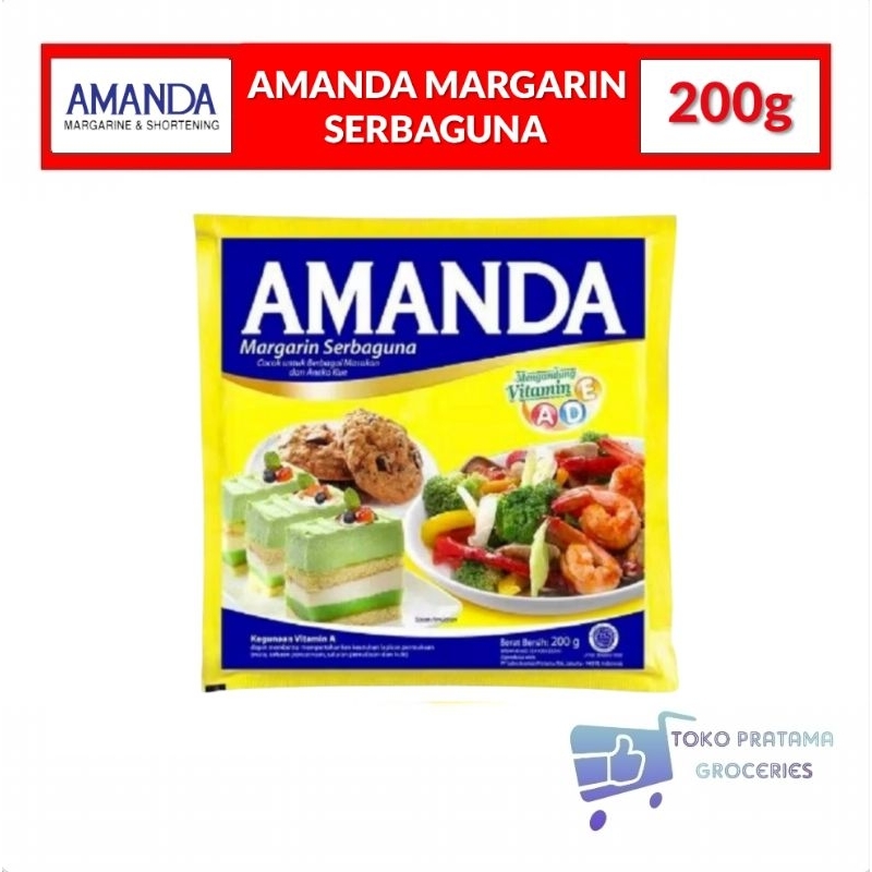 

AMANDA MARGARIN SERBAGUNA 200gr