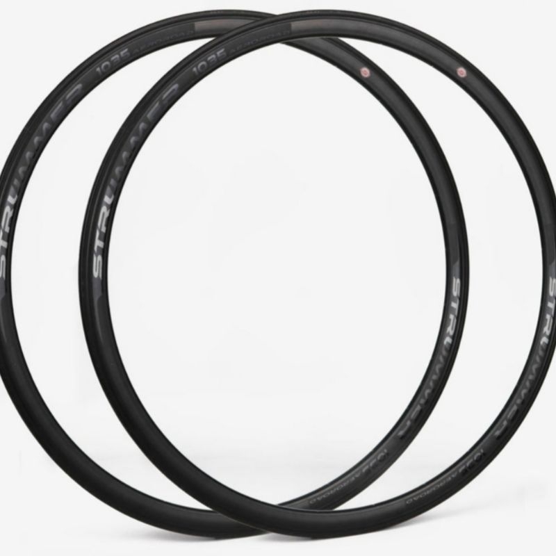 Rims 700c Velg Strummer Aeroroad 1035, Lo Pro dan Race  hole 20-24 32-32 CNC | rims 700c Brakeline R