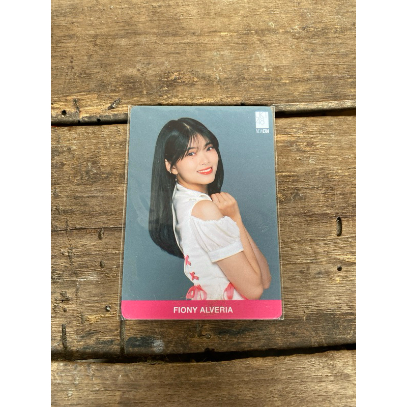 Photocard PC JKT48 Fiony Flying High OFC