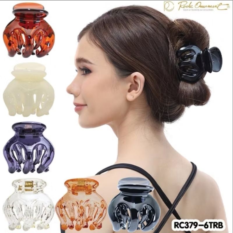 MINISO BALI | Jedai Rambut Besar 6 cm Jedai Ori Bangkok Jedai Jumbo Jedai Thailand Jepit Rambut