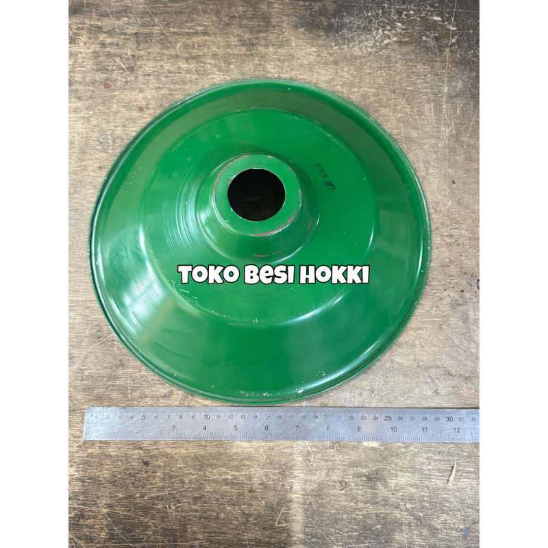 Kap Hijau / Kap Lampu Jalan Kecil / Kap E27 Hijau ( 30cm )