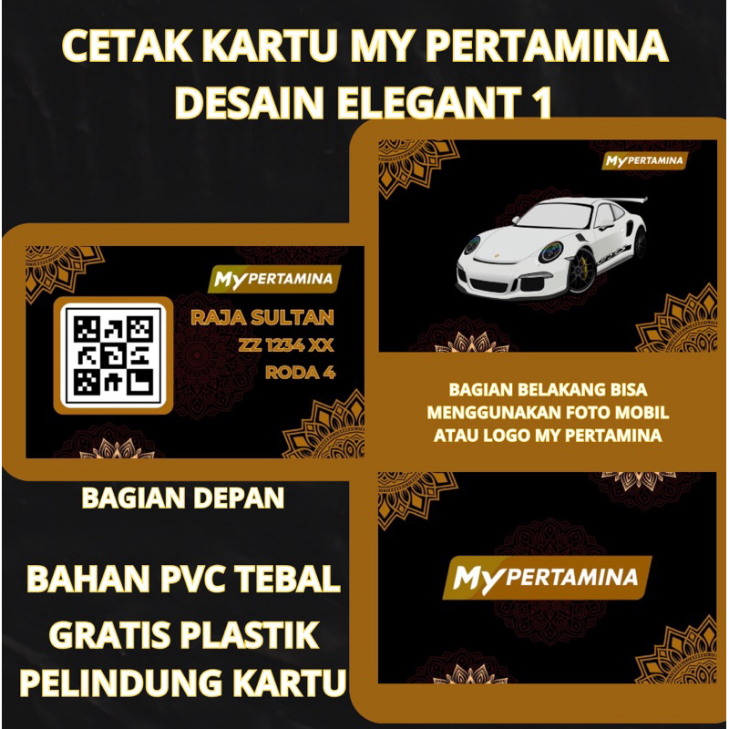 

Cetak Kartu My Pertamina Desain Elegant I