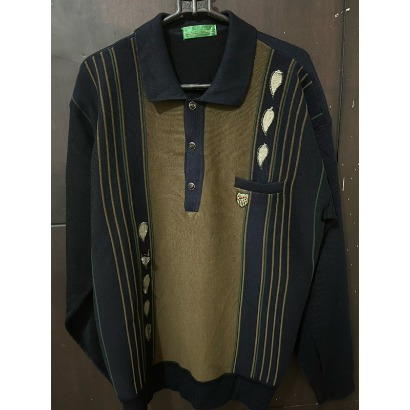 Half Button/Polo knit grandpa