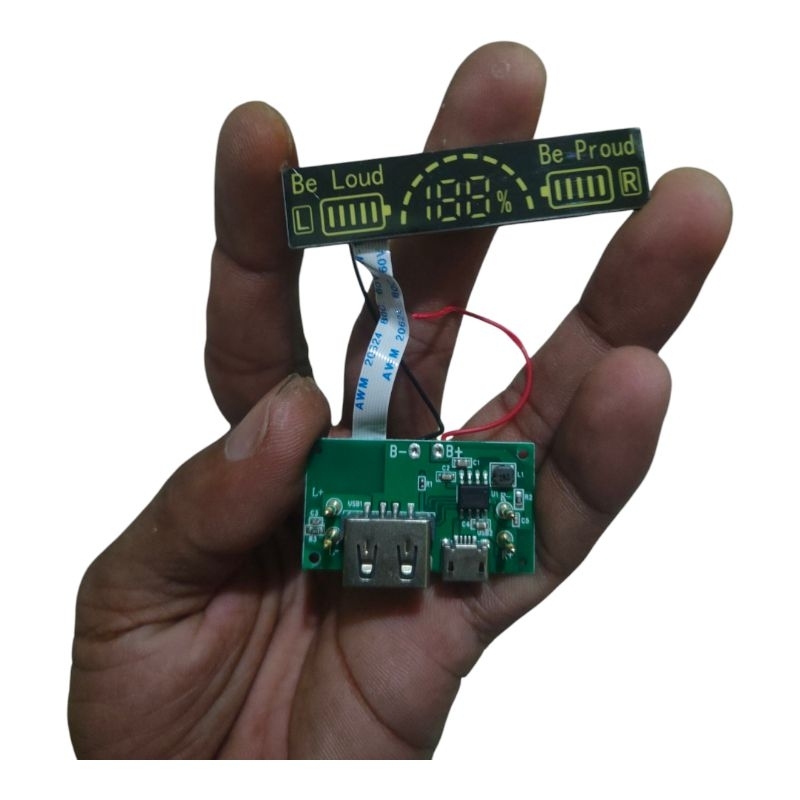 modul cas batrai LCD, modul power bank LCD