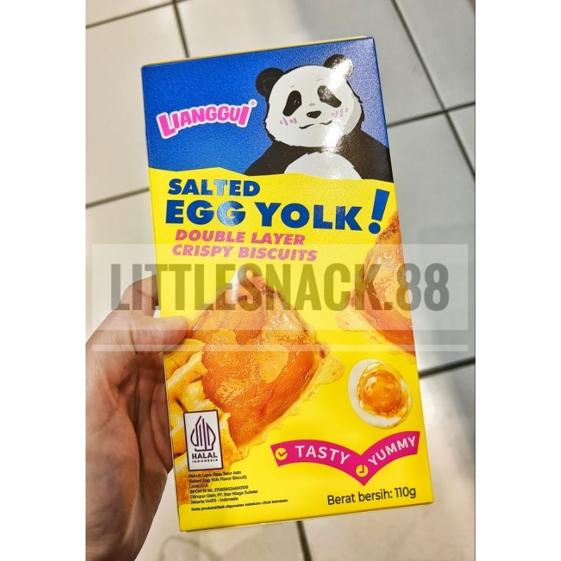 

BISKUIT LIANGGUI EGG YOLK & HAZELNUT 110GR