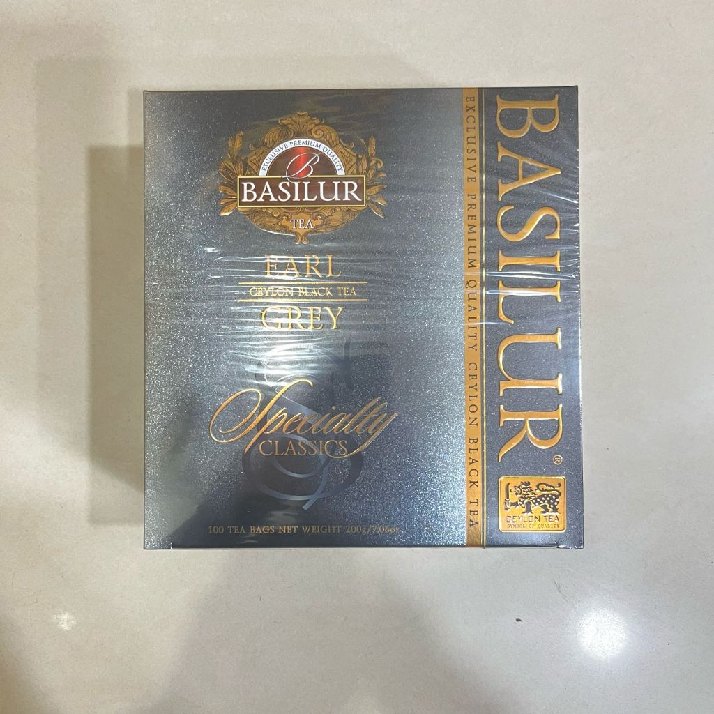 

Basilur Tea Earl Grey Ceylon Black Tea Specialty Classic 100s