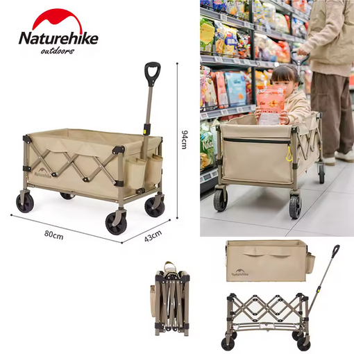 FOLDING TROLLEY NATUREHIKE CNK2350JJ012 - TROLI LIPAT CAMPING
