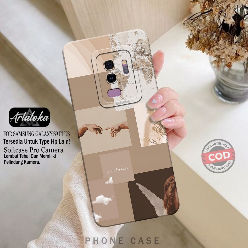 Softcase Hp Samsung Galaxy S9 Plus Fashion Case Aesthetic Case Samsung Galaxy S9 Plus Silikon TPU Pr