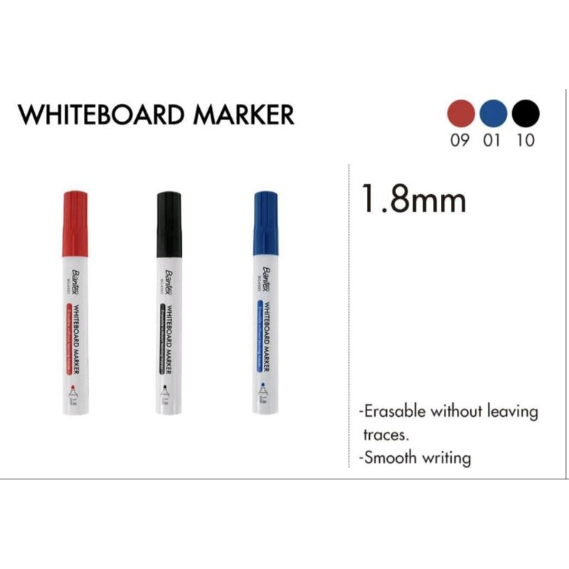 

Spidol white board/ bisa dihapus Bantex BG-4501 (1pcs)