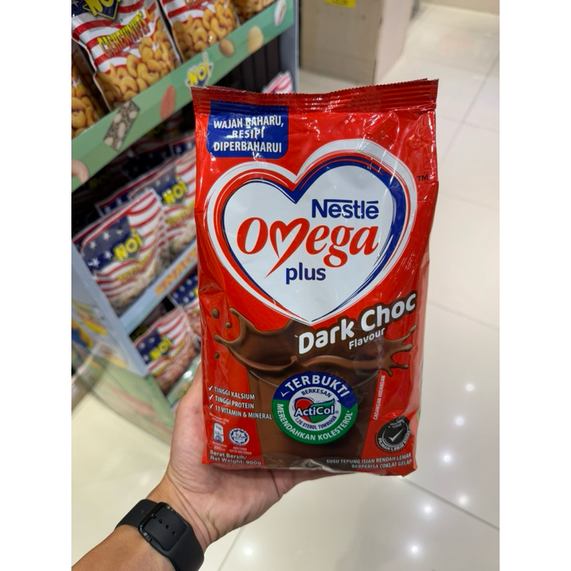 

nestle omega plus dark chocolate 550gr / 990gr