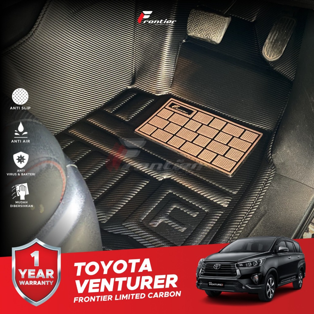 Frontier Karpet Mobil Untuk Toyota Innova Type Limited Carbon