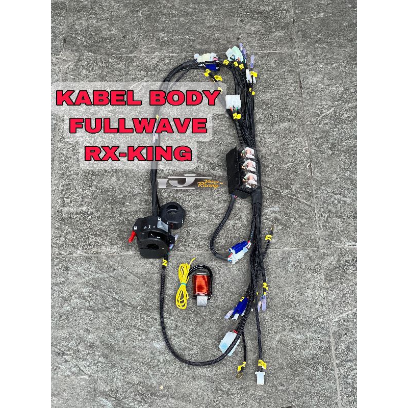 KABEL BODY SET “SETAN” ARUS FUEL WAVE YAMAHA RX KING RX-K RX-S FULL SET