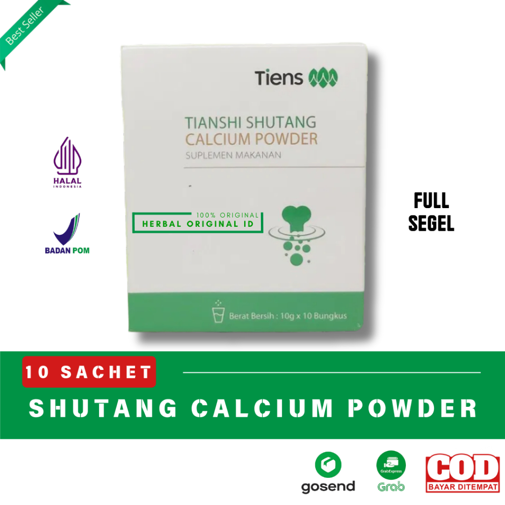 Kalsium Diabetes Tiens Tianshi Shutang Calsium Powder Original Susu Labu Cina