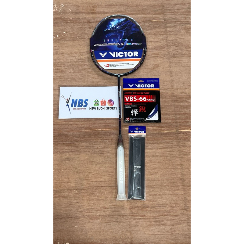 RAKET BADMINTON VICTOR THRUSTER RYUGA II PRO / RYUGA 2 PRO