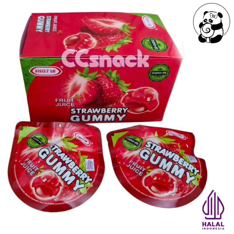 

SWEET ME STRAWBERRY GUMMY BOX ISI 30