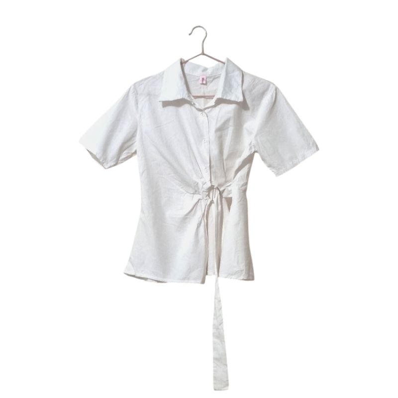 [NEW] Atasan top kemeja putih/ tshirt wanita/ baju jersey wanita/ Casual outer dress hijau muda