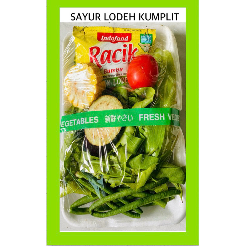 

SAYUR SEGAR (SAYUR LODEH KUMPLIT)