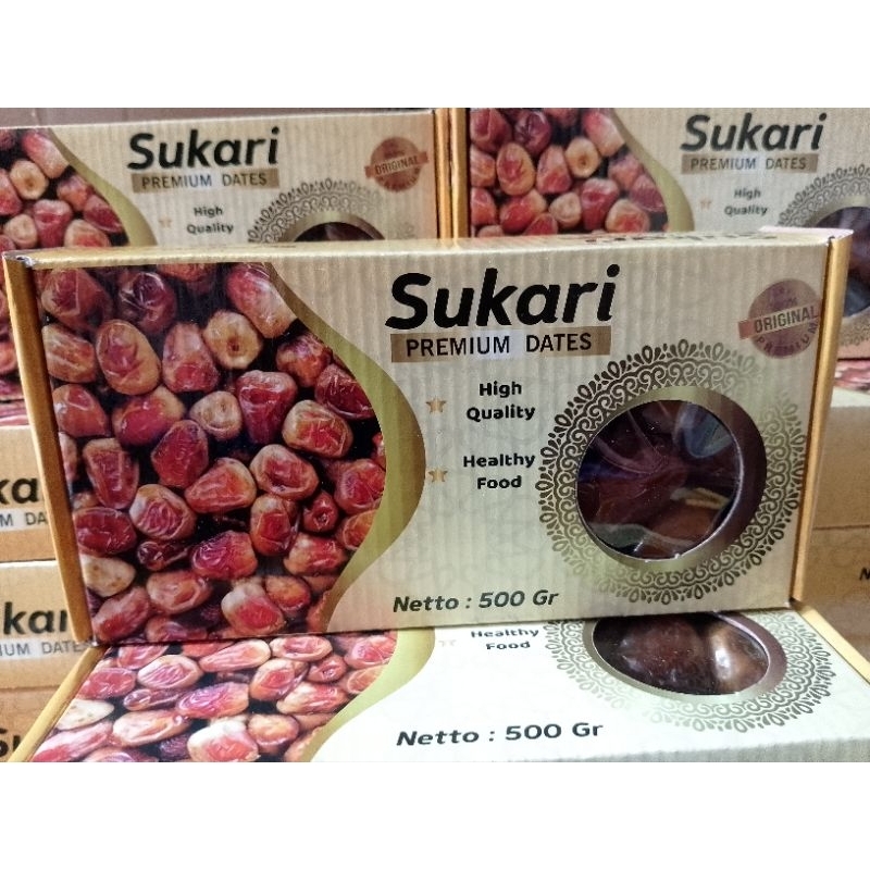 

Kurma Sukari 500gr / Kurma Al Qassim