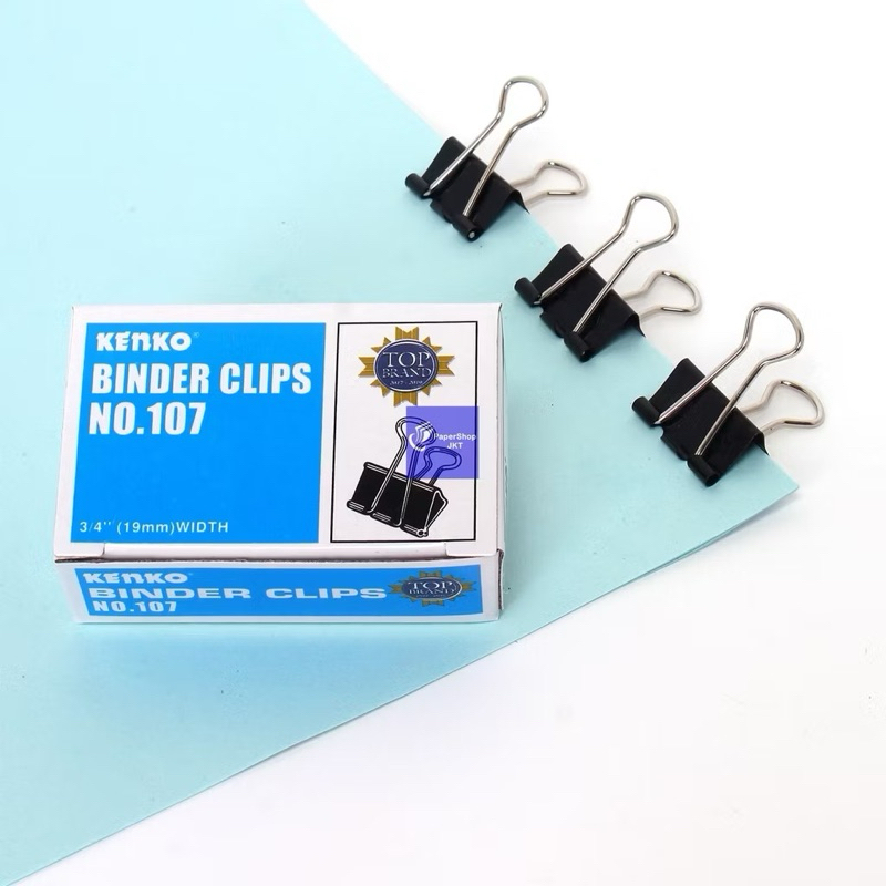 

KENKO BINDER CLIPS NO 107-pack