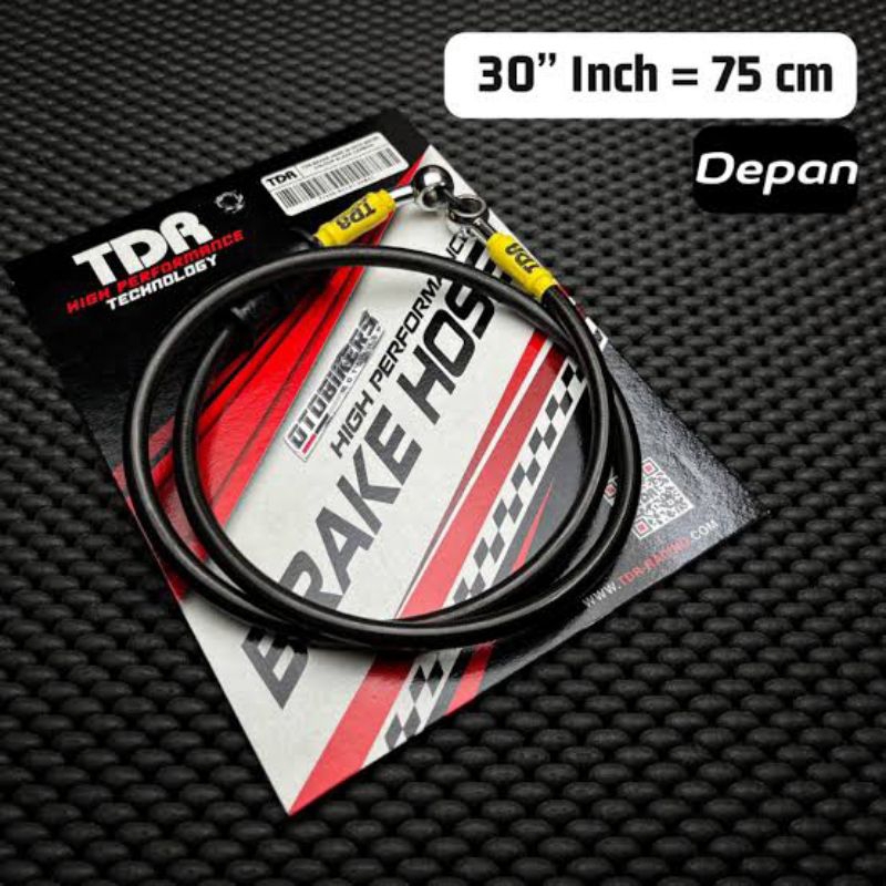 Selang rem Depan Satria Fu Original TDR karbon