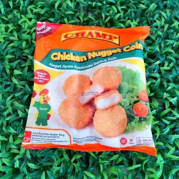 

Champ Nugget Ayam Coin - Berat 450 Gr