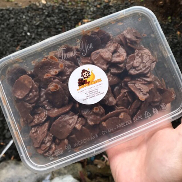 

keripik pisang lumer varian cappucino size 500ml