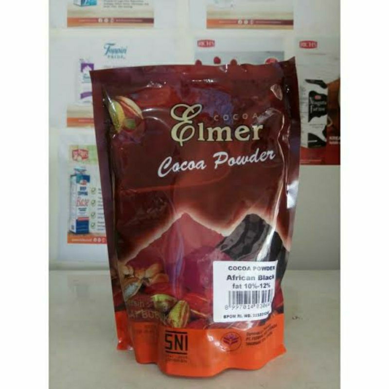 

Elmer African Black Cocoa Powder 100 Gram Cokelat Bubuk Hitam Coklat Brownies Cake IK3