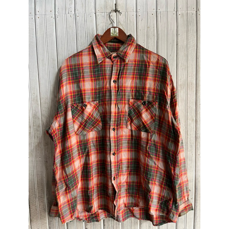 Kemeja Flanel Denime Workers